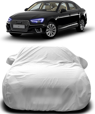 MoTRoX Car Cover For Audi A4 (With Mirror Pockets)(Silver)