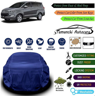 Tamanchi Autocare Car Cover For Toyota Innova(Blue)