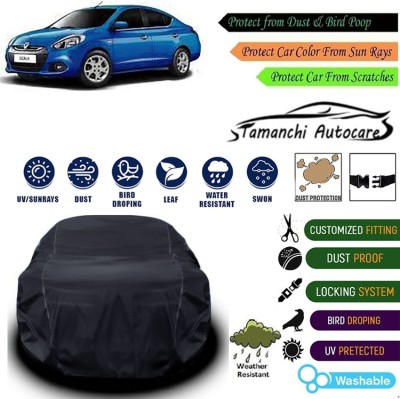 Tamanchi Autocare Car Cover For Renault Scala(Black)