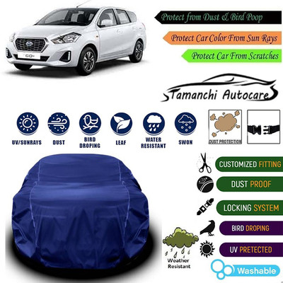 Tamanchi Autocare Car Cover For Datsun Go+(Blue)