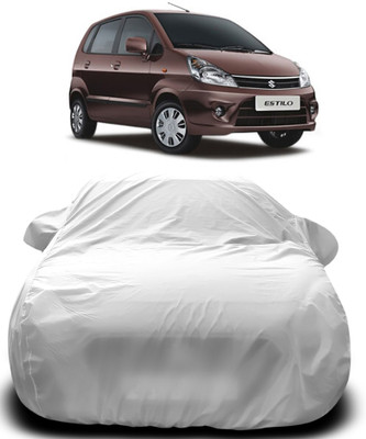 MoTRoX Car Cover For Maruti Suzuki Zen Estilo (With Mirror Pockets)(Silver)