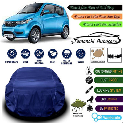 Tamanchi Autocare Car Cover For Mahindra e2o PLUS(Blue)