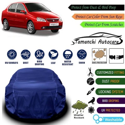 Tamanchi Autocare Car Cover For Tata Indigo CS(Blue)