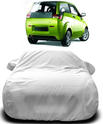 ProRox Car Cover For Mahindra Reva (With Mirror Pockets)(Silver)