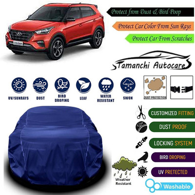 Tamanchi Autocare Car Cover For Jeep Universal For Car(Blue)