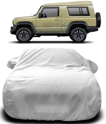 APNEK Car Cover For Maruti Suzuki Gypsy King (With Mirror Pockets)(Silver)