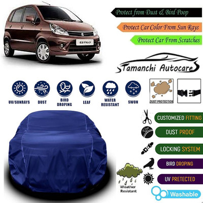 Tamanchi Autocare Car Cover For Maruti Suzuki Universal For Car(Blue)