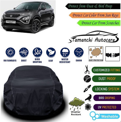 Tamanchi Autocare Car Cover For Tata Universal For Car(Black)