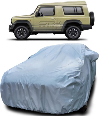 MoTRoX Car Cover For Maruti Suzuki Gypsy King (With Mirror Pockets)(Silver)
