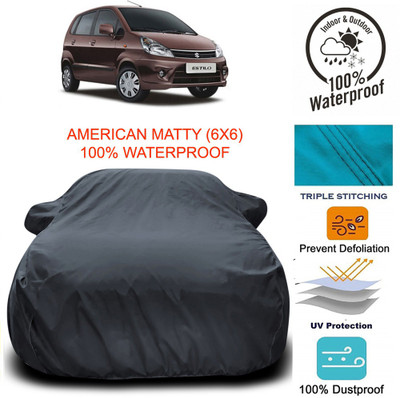 APNEK Car Cover For Maruti Suzuki Zen Estilo (With Mirror Pockets)(Grey)