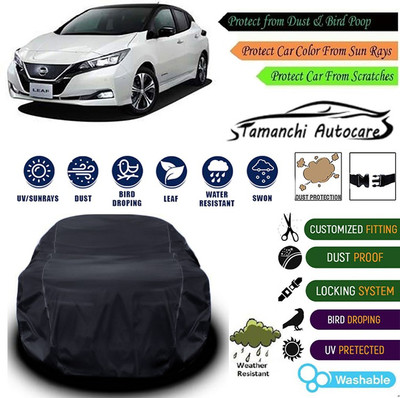 Tamanchi Autocare Car Cover For Nissan Leaf EV(Black)