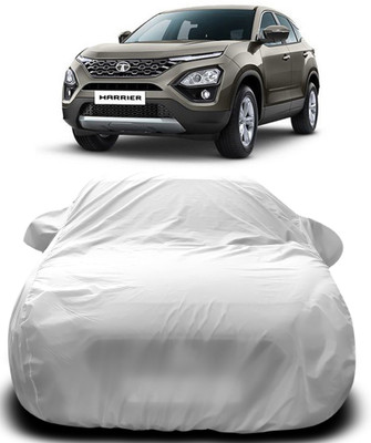 APNEK Car Cover For Tata Harrier (With Mirror Pockets)(Silver)