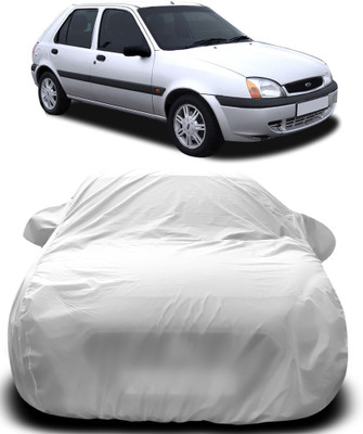 MoTRoX Car Cover For Ford Fiesta Old (With Mirror Pockets)(Silver)