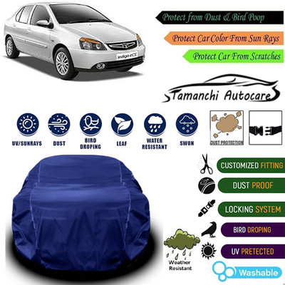 Tamanchi Autocare Car Cover For Tata Indigo eCS(Blue)