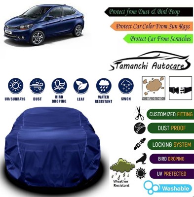 Tamanchi Autocare Car Cover For Tata Tigor(Blue)