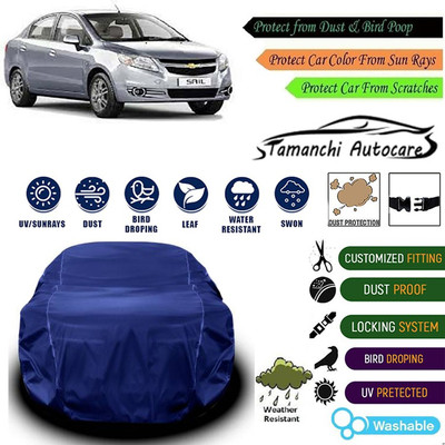 Tamanchi Autocare Car Cover For Chevrolet Sail(Blue)