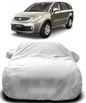 NUMBOR ONE Car Cover For Tata Aria (With Mirror Pockets)(Silver)