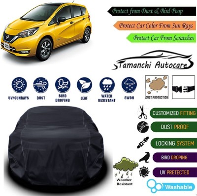 Tamanchi Autocare Car Cover For Nissan Universal For Car(Black)