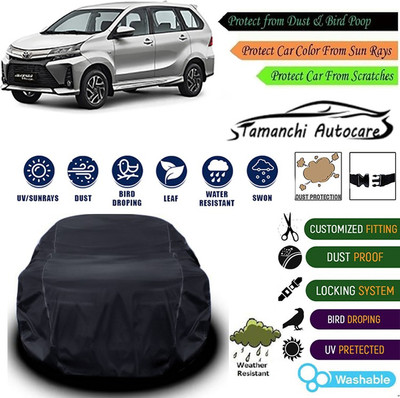 Tamanchi Autocare Car Cover For Toyota Avanza(Black)