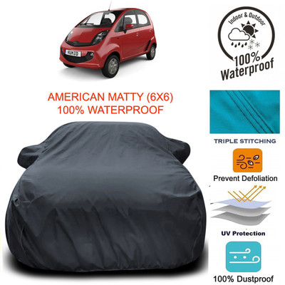 Elegance Car Cover For Tata Nano Genx (With Mirror Pockets)(Grey)