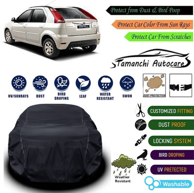 Tamanchi Autocare Car Cover For Mahindra Verito(Black)