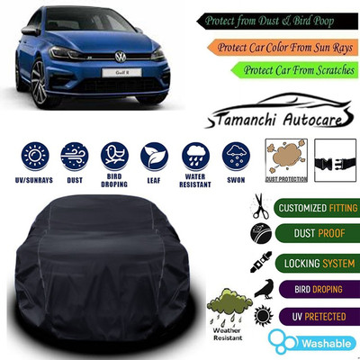 Tamanchi Autocare Car Cover For Volkswagen Universal For Car(Black)
