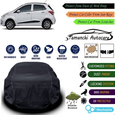 Tamanchi Autocare Car Cover For Hyundai Universal For Car(Black)