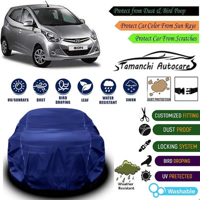 Tamanchi Autocare Car Cover For Hyundai Eon(Blue)