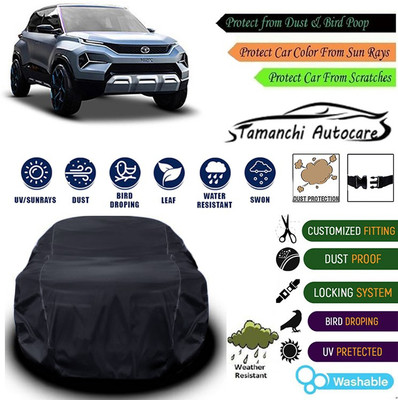 Tamahi Autocare Car Cover For Tata Universal For Car(Black)