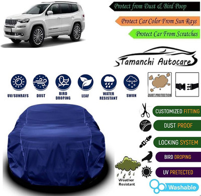 Tamanchi Autocare Car Cover For Jeep Universal For Car(Blue)