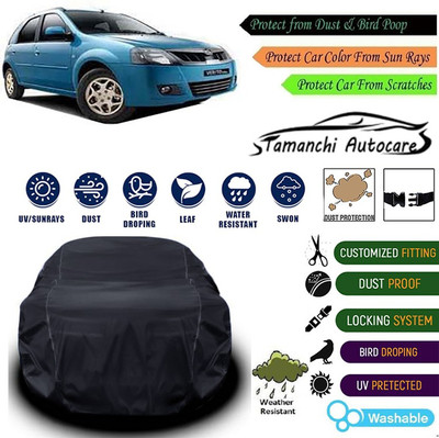 Tamanchi Autocare Car Cover For Mahindra Universal For Car(Black)