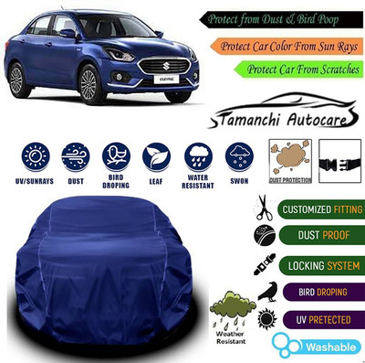 Tamanchi Autocare Car Cover For Maruti Suzuki Swift Dzire(Blue)