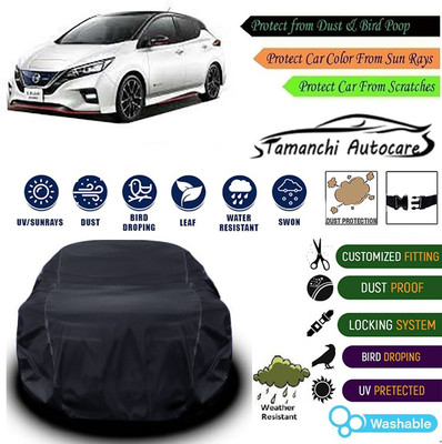 Tamanchi Autocare Car Cover For Nissan Leaf(Black)
