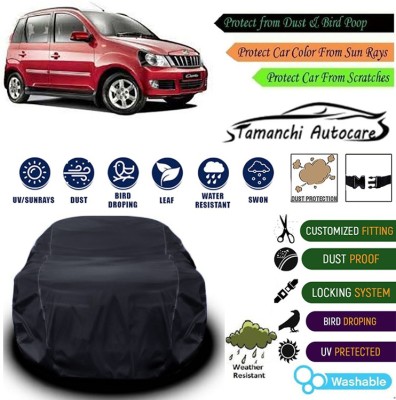 Tamanchi Autocare Car Cover For Mahindra Quanto(Black)