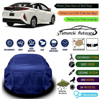 Tamanchi Autocare Car Cover For Toyota Prius(Blue)