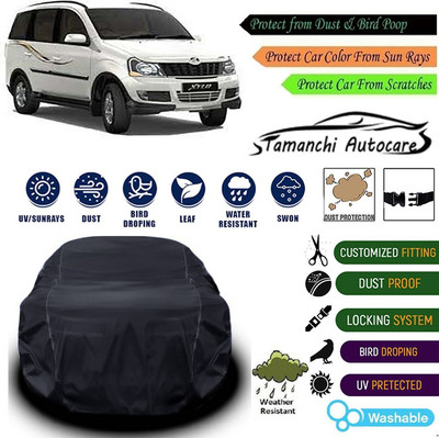 Tamanchi Autocare Car Cover For Mahindra Xylo(Black)