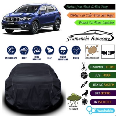 Tamanchi Autocare Car Cover For Maruti Suzuki S-Cross(Black)