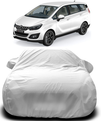 APNEK Car Cover For Mahindra Marazzo (With Mirror Pockets)(Silver)