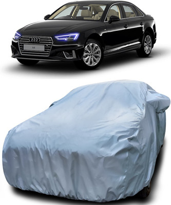 Gavya Car Cover For Audi A4 (With Mirror Pockets)(Silver)