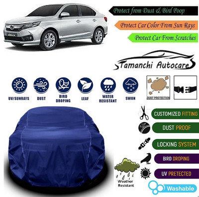 Tamanchi Autocare Car Cover For Honda Amaze(Blue)