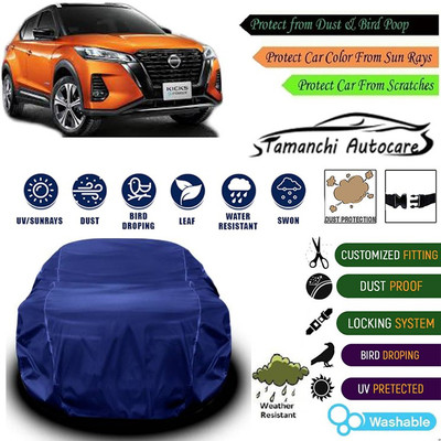 Tamanchi Autocare Car Cover For Nissan Universal For Car(Blue)