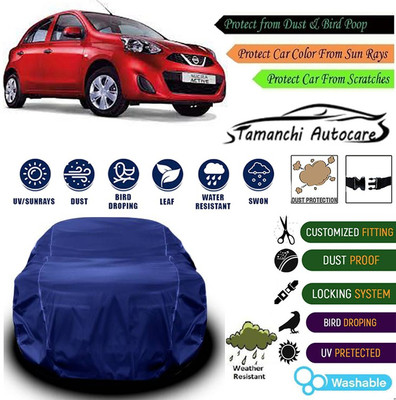 Tamanchi Autocare Car Cover For Nissan Micra Active(Blue)