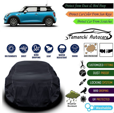 Tamanchi Autocare Car Cover For Mini Universal For Car(Black)