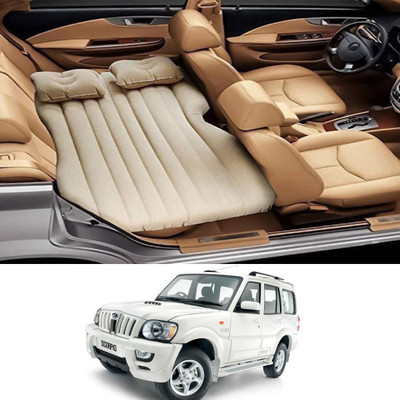 RKPSP Inflatablebed-Beige-Scorpio Car Inflatable Bed(Universal For Car)