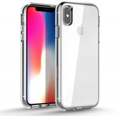 ELEF Back Cover for APPLE iPhone Xs Max Hight Quality Liquid Crystal Soft Silicon Premium Case(Transparent, Grip Case, Silicon, Pack of: 1)