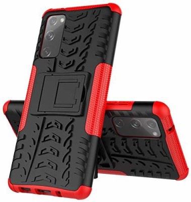 MOBIRUSH Back Cover for Samsung Galaxy S20 FE(Red, Rugged Armor, Pack of: 1)