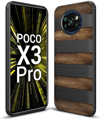 Fashionury Back Cover for POCO X3 Pro(Multicolor, Rugged Armor, Pack of: 1)