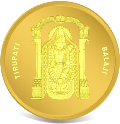 LORDS JEWELS Tirupati Balaji Gold Coin 10 GM 24 (999) K 10...