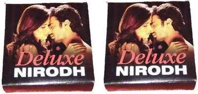 Deluxe nirodh 120 pcs Condom  (Set of 24, 120 Sheets)