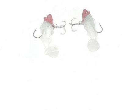 JUST ONE CLICK Soft Bait Silicone Fishing Lure(Pack of 2, Size 5)
